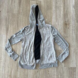 Womens Simply Vera Vera Wang Grey Jacket Cardigan - S